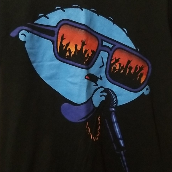 FAMILY GUY RAPPING STEWIE GRIFFIN T-SHIRT SZ S - Picture 4 of 4